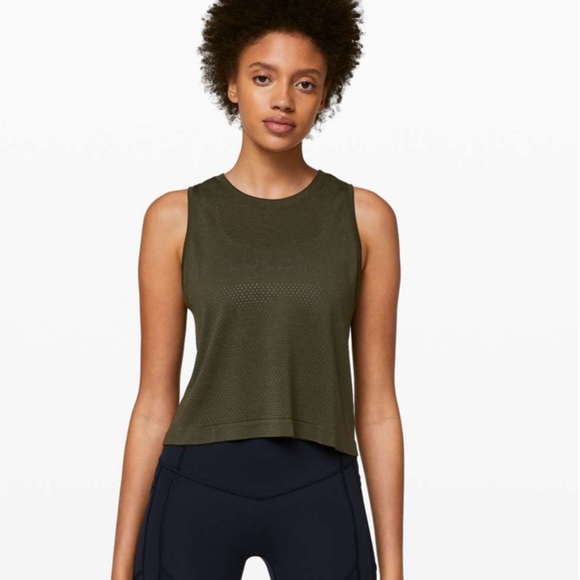 lululemon athletica Tops - Lululemon - Breeze by muscle crop tank